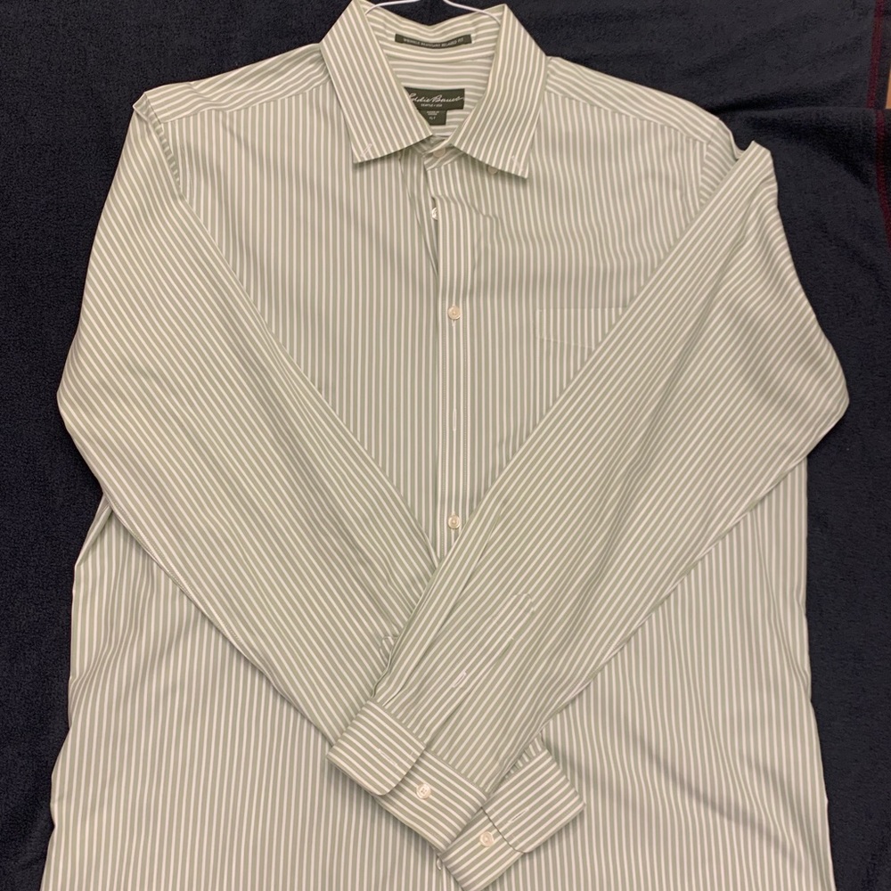 Eddie Bauer Relaxed Fit, XLT, long sleeve